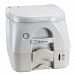 Dometic - 974 Portable Toilet 2.6 Gallon - Tan w/Brackets