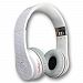 Fanny Wang Headphones FWHEADPH1002WHT Premium Luxury On-Ear Headphone - White
