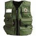 Mustang Inflatable Fishermans Vest - Manual - XL - Olive