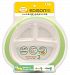 Stage 3, Edison Mama Smart Style Plate Supports Easy Feeding with Rubber Backing Prevents Slip (9 Month +) (Pakupaku Plate)