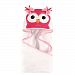 Hudson Baby Animal Face Hooded Towel, Cutsey Owl