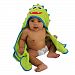 Sozo Dino Hooded Towel, Lime/Blue/Red, One Size