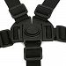 5-Point Baby Safe Black Belt For Stroller Chair Pram Buggy Strap Harness