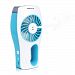 Topist handheld mist fan, Mini USB Handheld Beauty Moisturizing Fan with Personal Cooling Spray Humidifier Built-in Rechargeable Battery for Beauty, Home, Office, Travel, Outside and More (Blue)