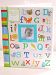 Baby's First Memory Book Alphabet w/ Pictures, Green, Blue, Brown, Yellow, Orange