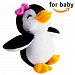 Stuffed Animal Plush Girl Penguin - Safe for baby - 5 inches - Mrs Chil - By EpicKids