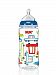 NUK 14098 Blue Penguins Baby Bottle with Perfect Fit Nipple, 10 Ounces, 3 Pack by NUK