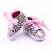 Girls Sneakers - SODIAL(R)New Infant Toddler Leopard Sequins Sneakers Baby Girls Soft Sole Crib Shoes 3-6 Months 11cm pink