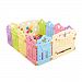 Qianle Baby Indoor Playpen Safty Play Center Yard Play House for Toddler Kids 10pieces