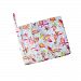 Waterproof Resuable Wet Dry Baby Diaper Bag Organizer Dual Zipper Butterfly Pattern