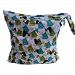 Highdas Waterproof Zipper Bag Washable Reusable Baby Cloth Diaper Bag Travel Baby Wet Dry Cloth Diaper Organiser Tote Bag Sea Lions