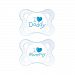 MAM Style 0+M Soother, Blue 2 per pack