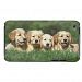 Golden Retriever Puppies sitting on grass Ipod Case-mate Case