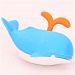 Whale Japanese School Erasers. Sky Blue Color. 2 Pack. [Toy]