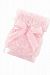Bearington Baby Collection Plush Pink - small Swirly Snuggle Blanket