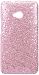 BoxWave Glamour & Glitz HTC One Case - Slim Snap-On Glitter Case, Fun Colorful Sparkle Case for your HTC One! - HTC One Cases and Covers (Princess Pink)