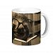 Reading Sloth Coffee Mug