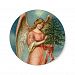 Vintage Angel Christmas Holiday Sticker
