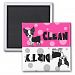 Cute Boston Terrier Clean Dirty Dishwasher Magnet