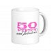 50th Birthday mug | 50 and fabulous!