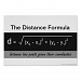 The Distance Formula Math Poster