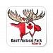Banff National Park Alberta Canada elk stickers