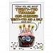 Happy Birthday Cupcake - 60 years old Card