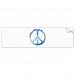 Starry Peace Sign Bumper Sticker