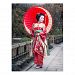 Japanese Geisha in Kyoto Postcard