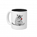 Lollipop Raccoon Two-tone Coffee Mug