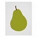 Modern Pear print for your kitchen or home