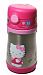 Thermos Vacuum Insulated Stainless Steel Straw Bottle - Hello Kitty, Red/Pink, 10 OZ