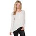 Women's Lived In Snow Henley-Vintage White
