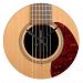 Dreadnought Acoustic six string Guitar Large Clock