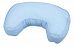 Leachco The Natural - Contoured Nursing Pillow - Blue Pin Dot by Leachco