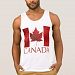 Canada Flag Muscle Shirt Canada Souvenir T-Shirt