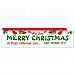 MERRY CHRISTMAS Bumper Sticker