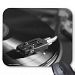 MousePad: Vinyl Record on a Turntable. Vintage Mouse Pad