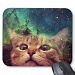 Cat Staring into Space Mouse Pad