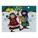 Ukrainian Christmas Carolers Ukrainian Folk Art Postcard