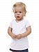 Kavio! Unisex Infants V Neck Short Sleeve White 24M by Kavio
