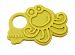 oogaa Yellow Octopus Silicone Teether for Ages 2 Months and Up by oogaa