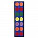 Joy Carpets Kid Essentials Early Childhood Runner Lots of Dots Rug, Multicolored, 2'1 x 7'8 by Joy Carpets