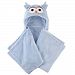 Hudson Baby Plush Hooded Blanket, Owl