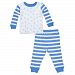 Under The Nile Little People 2-piece Long Johns (Blue) - 12 months by Under the Nile
