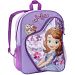 Disney Sofia The First 16'' Deluxe Heart Shaped Pocket and Polka Dots Kids Backpack by Disney Sofia