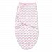 Swaddleme Swaddling Blanket Comfortable and Secure - Size Small Sizefits Infants 7-14 Pounds (Chevron Pink) by SwaddleMe