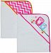Happy Chic by Jonathan Adler Applique, Print Interlock and Woven Terry Hooded Towel, Pink Owl, 2 Count by Happy Chic By Jonathan Adler
