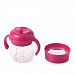 OXO Tot Transitions Sippy Cup Set, Pink, 6 Ounce