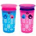Munchkin Miracle 360 Sippy Cup, Pink/Blue, 2 Count